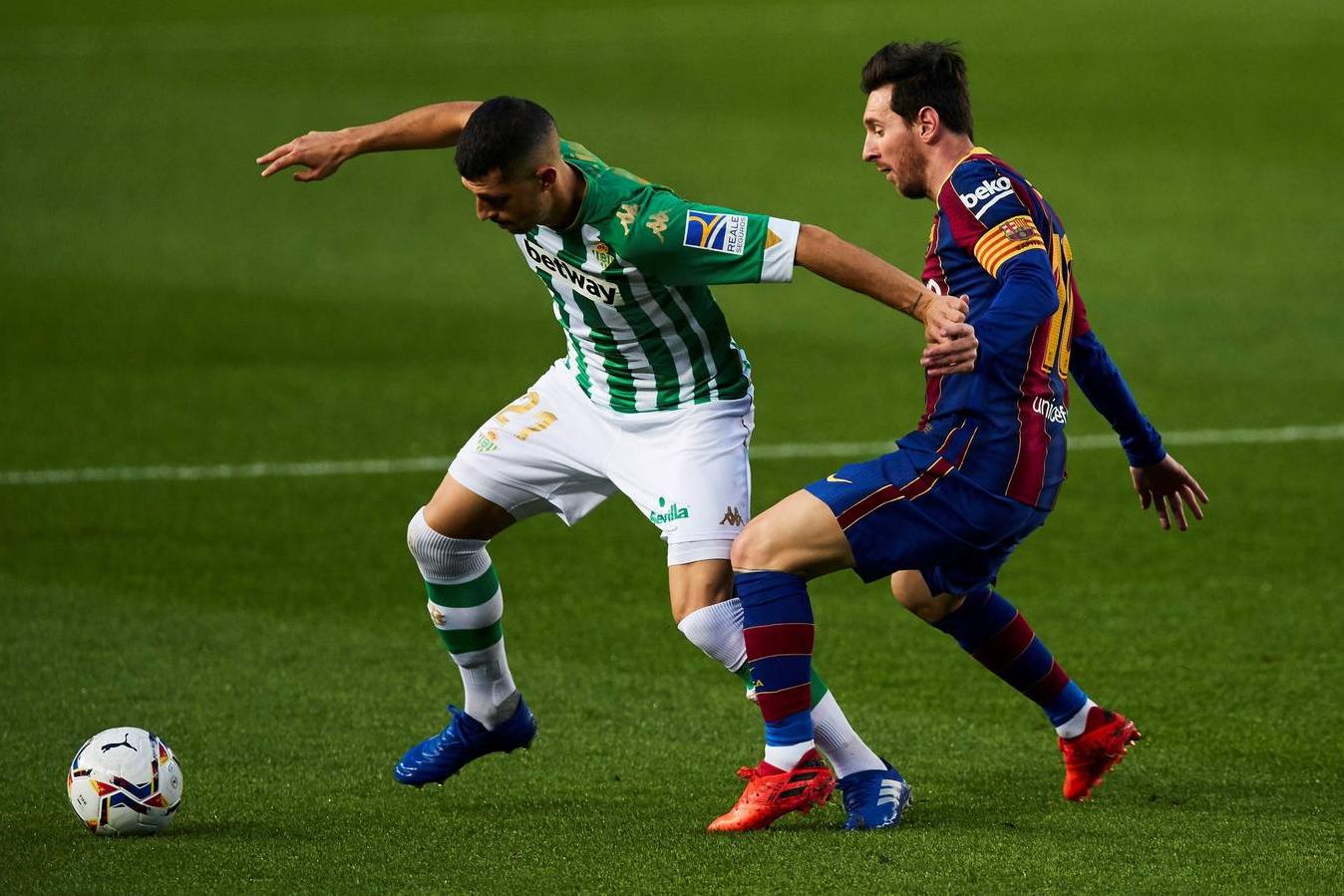 Las mejores imágenes del encuentro entre el F.C. Barcelona y el Real Betis Balompié