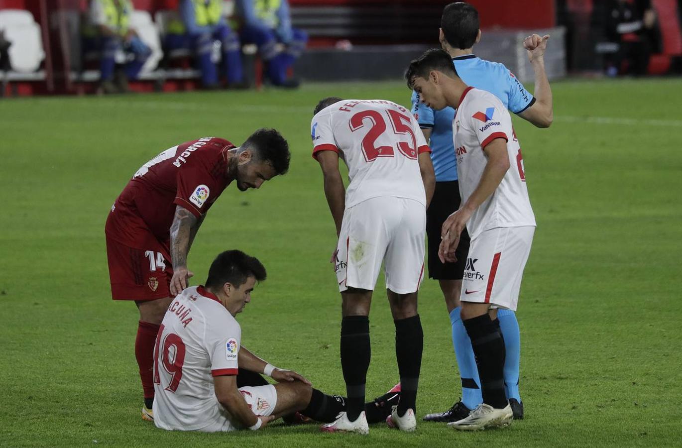 Las mejores imágenes del encuentro entre el Sevilla F.C. y el Osasuna