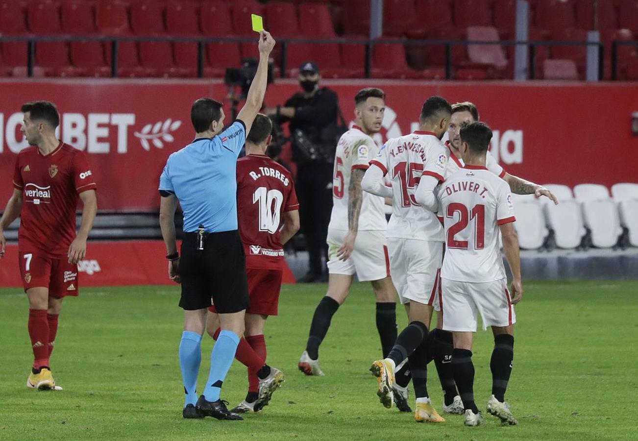 Las mejores imágenes del encuentro entre el Sevilla F.C. y el Osasuna