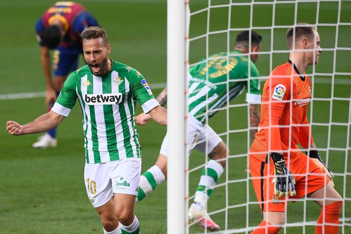 Las mejores imágenes del encuentro entre el F.C. Barcelona y el Real Betis Balompié