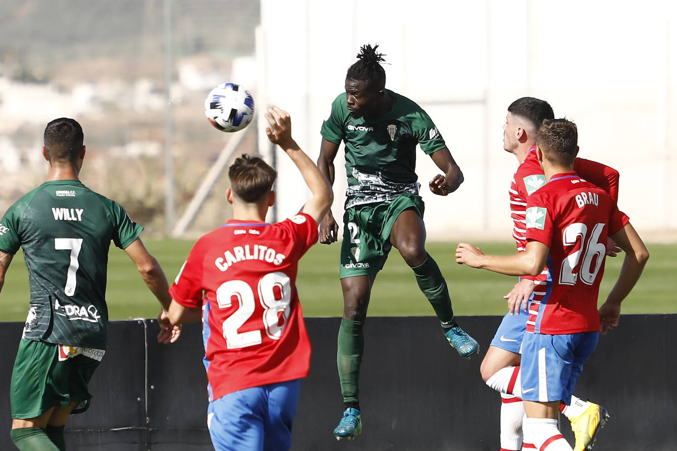 El Recreativo Granada-Córdoba CF, en imágenes