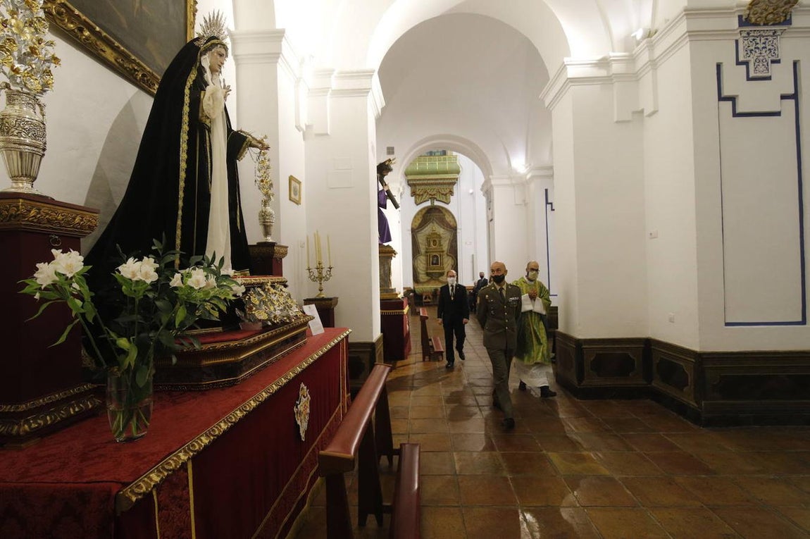 La misa de la Quinta Angustia de Córdoba por la Bri X, en imágenes