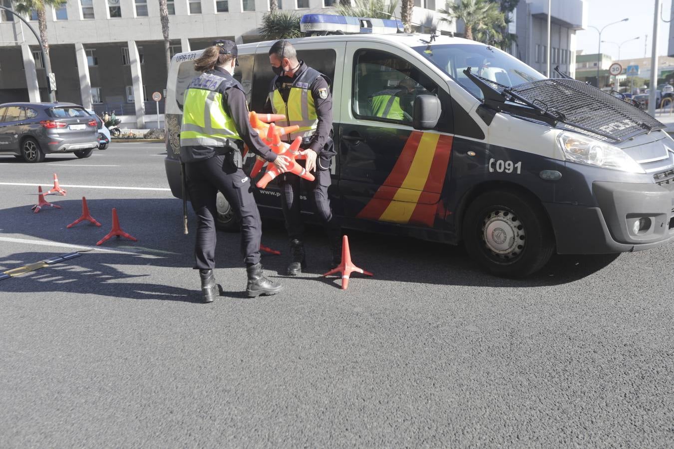 Cádiz perimetrada, así se gesta el control en pandemia