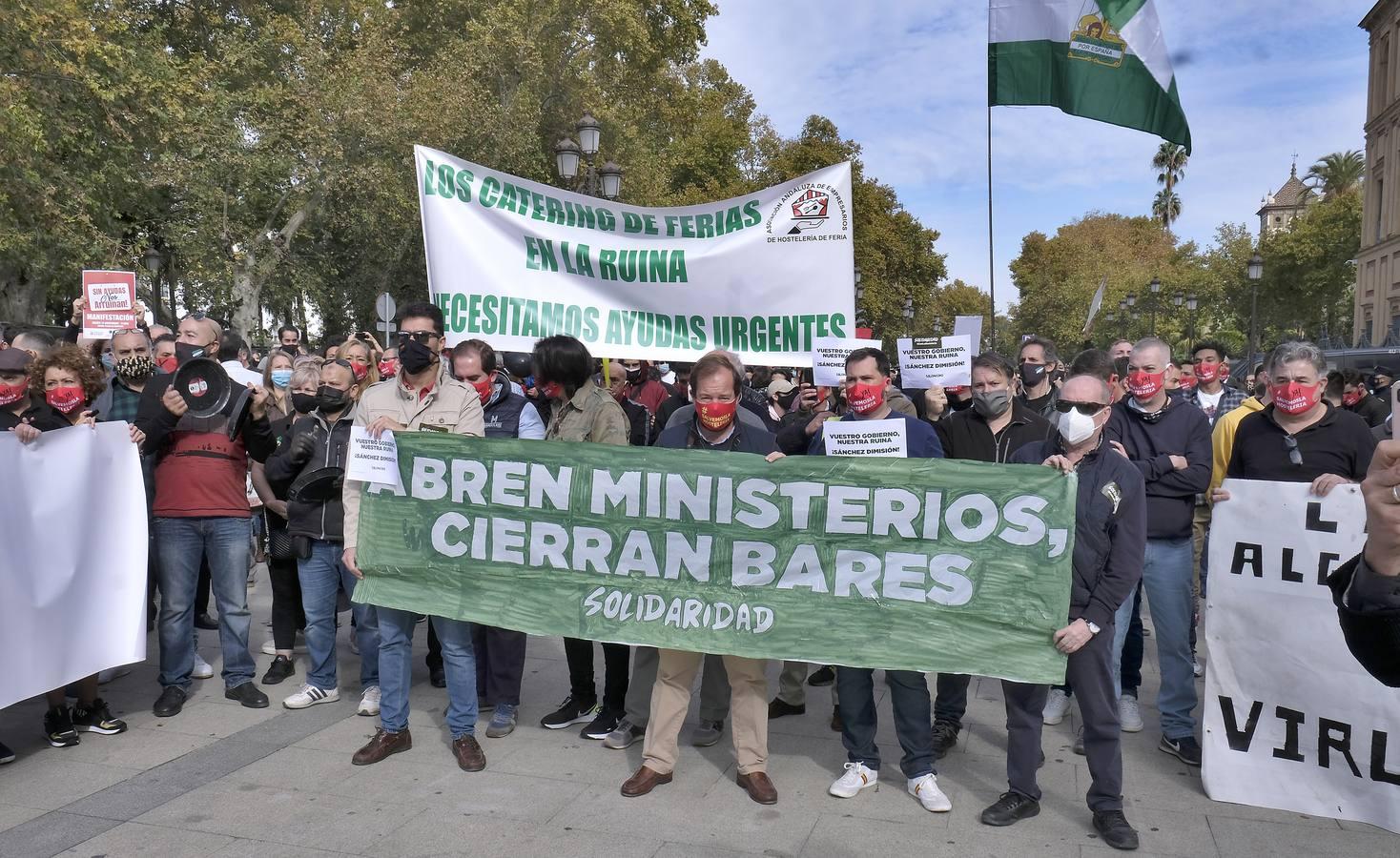 Los hosteleros de Sevilla, en pie de guerra