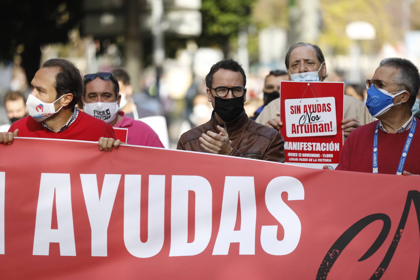 La protesta de la hostelería de Córdoba, en imágenes