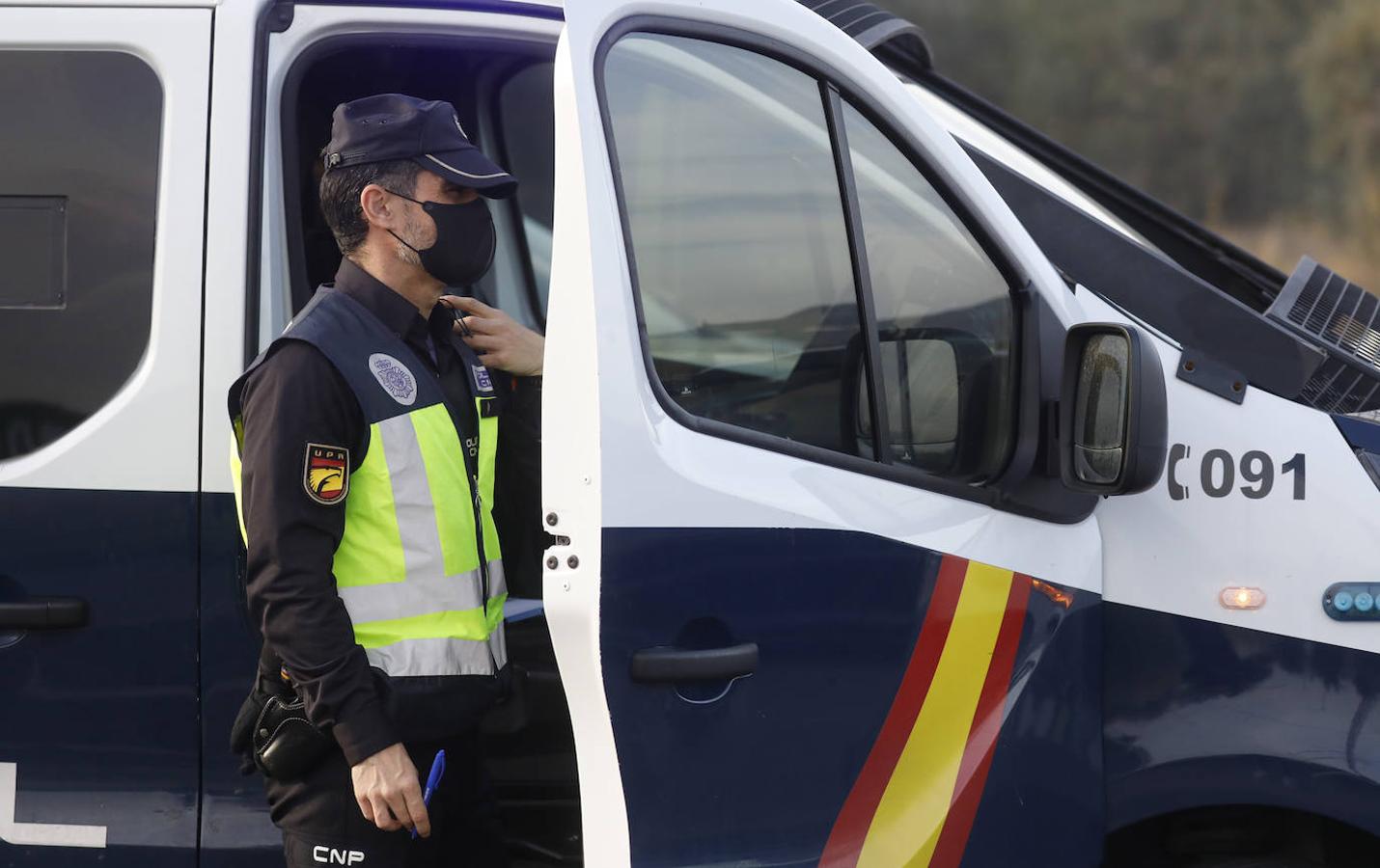 Los controles policiales en Córdoba por el confinamiento, en imágenes