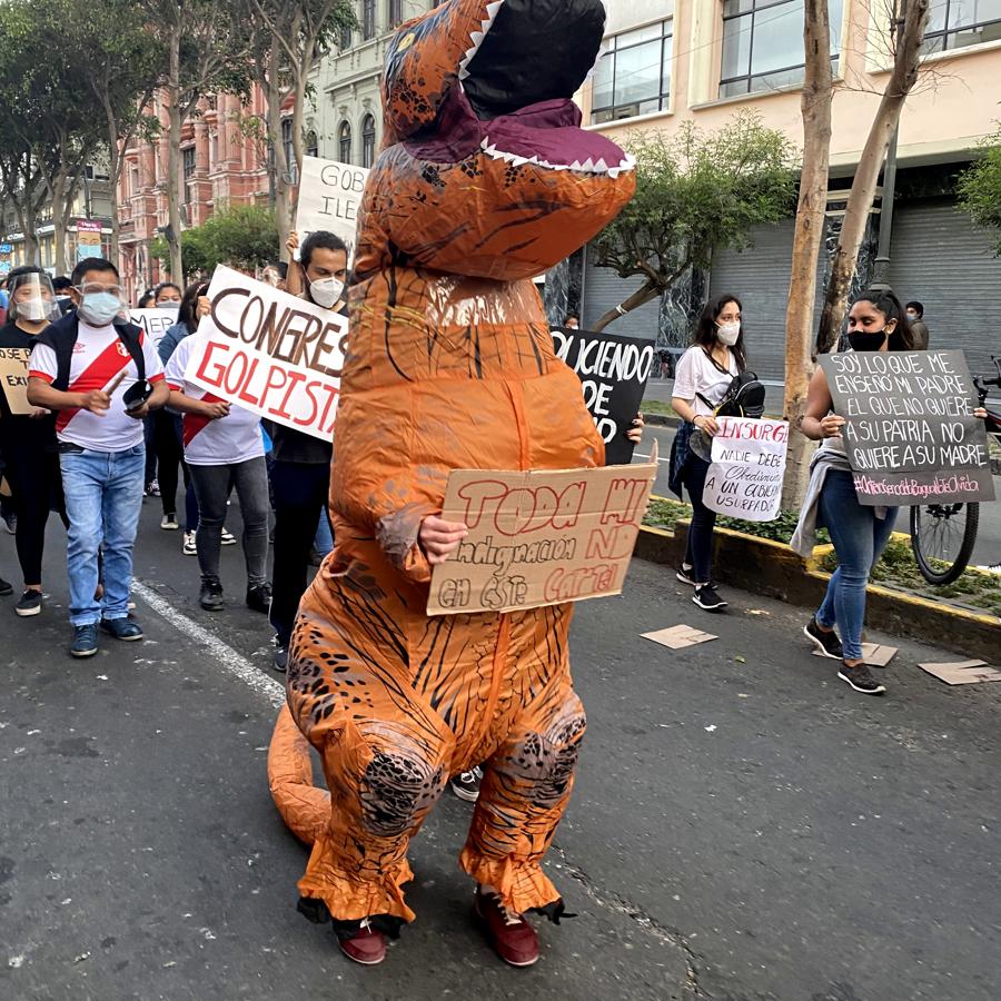 Las protestas de Perú, en imágenes