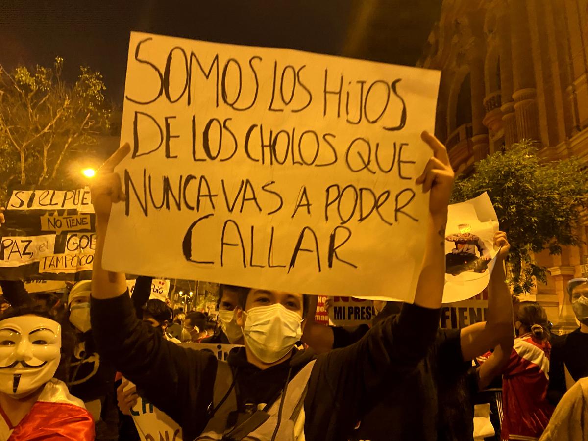 Las protestas de Perú, en imágenes