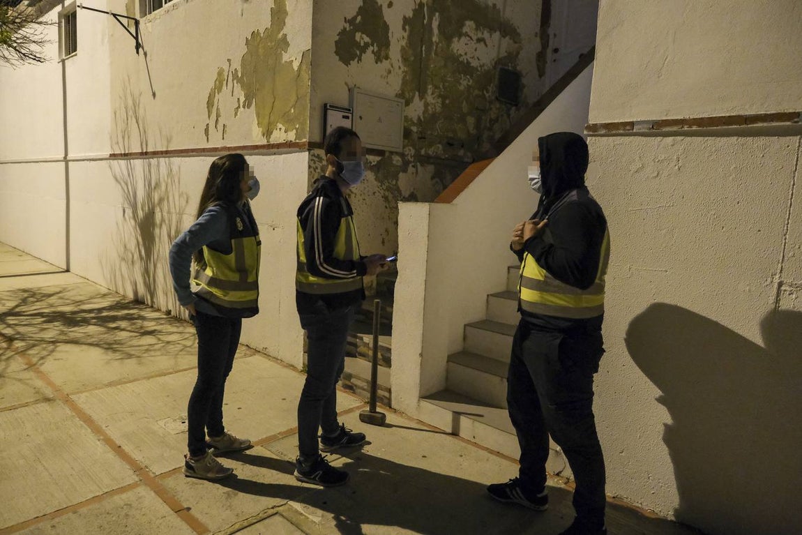 Operación de la Policía Nacional contra una red dedicada al tráfico de cocaína en Cádiz