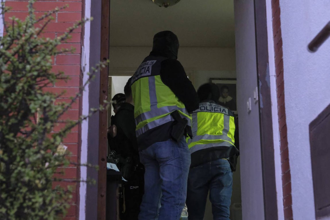 Operación de la Policía Nacional contra una red dedicada al tráfico de cocaína en Cádiz