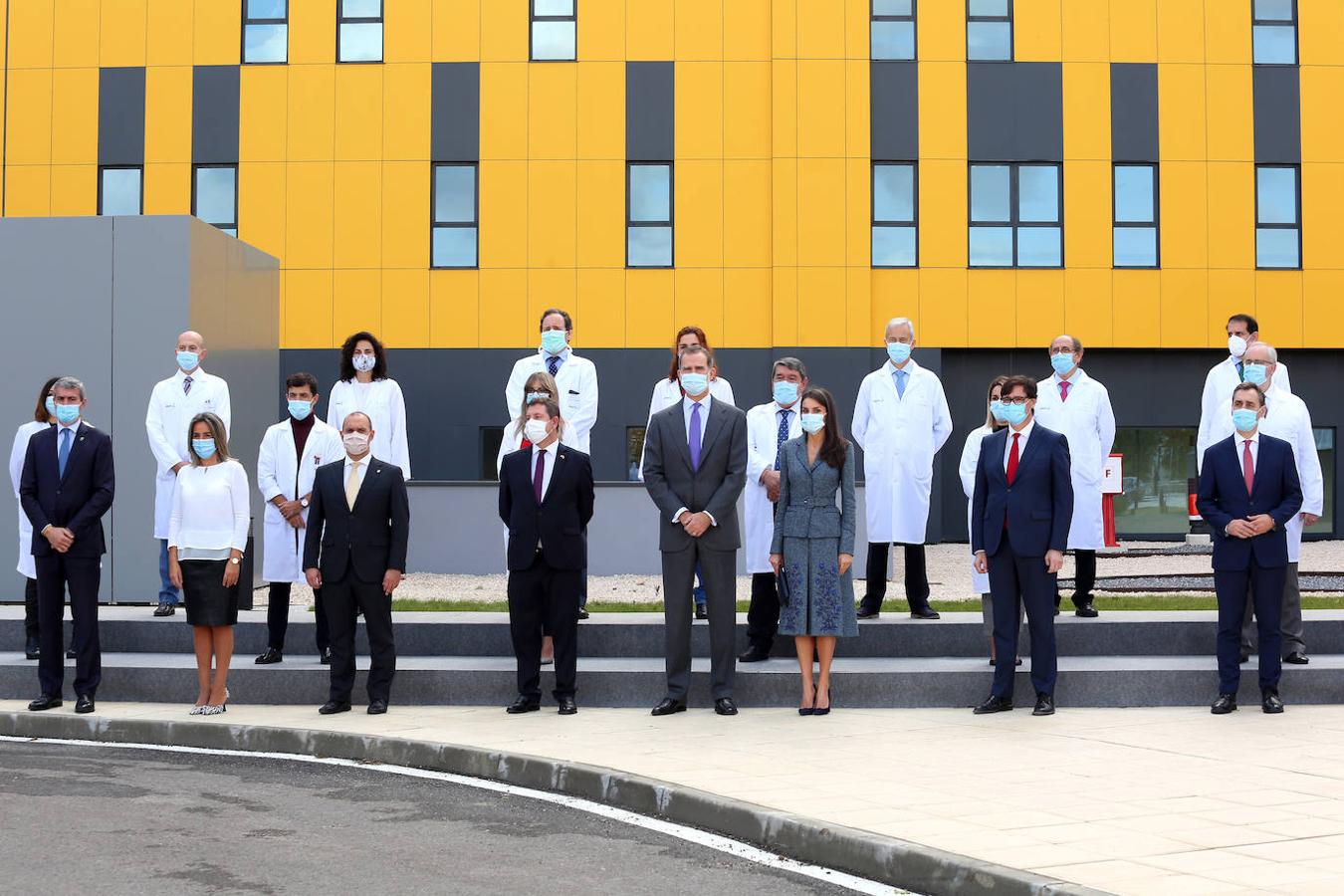 La visita de los Reyes de España al nuevo hospital de Toledo, en imágenes