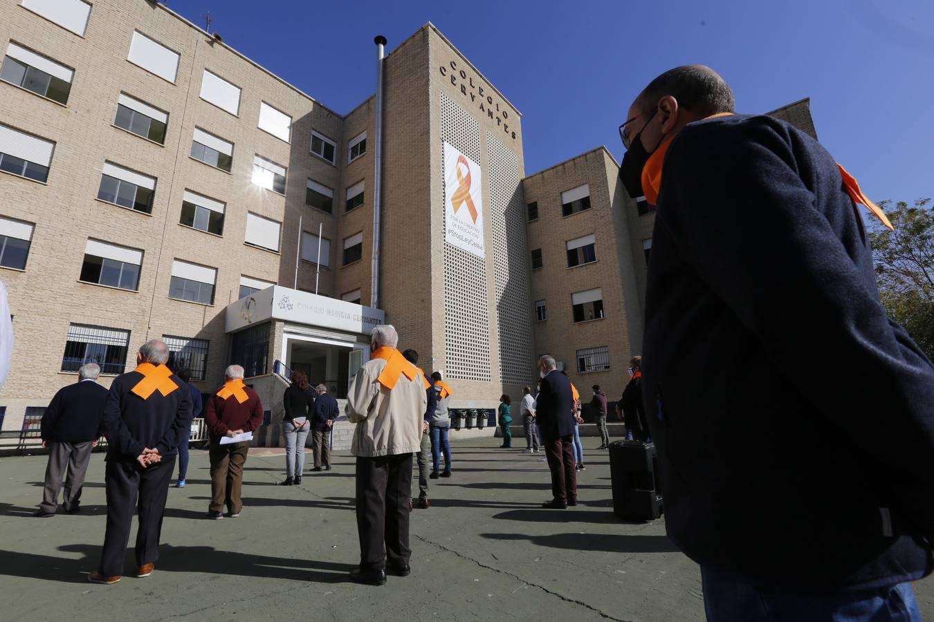 Las protestas contra la Ley Celaá en Córdoba, en imágenes