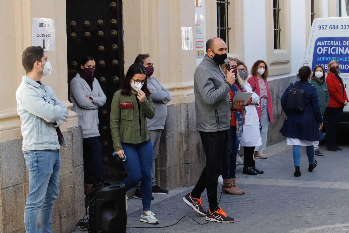 Las protestas contra la Ley Celaá en Córdoba, en imágenes