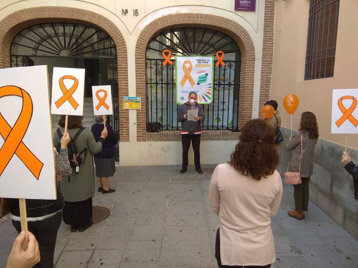 Las protestas contra la Ley Celaá en Córdoba, en imágenes