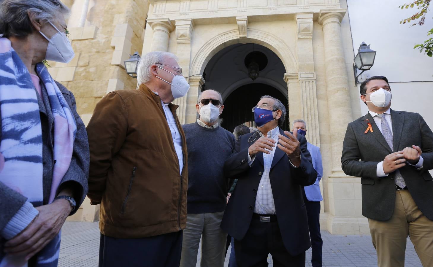 La segunda fase de la restauración del Alminar de San Juan, en imágenes