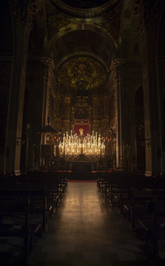 Altar de cultos de la Virgen de la Presentación del Calvario