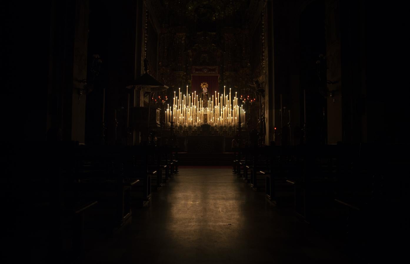 Altar de cultos de la Virgen de la Presentación del Calvario