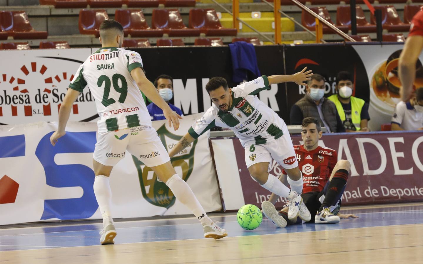 Las mejores imágenes del Córdoba Patrimonio-Fútbol Emotion Zaragoza