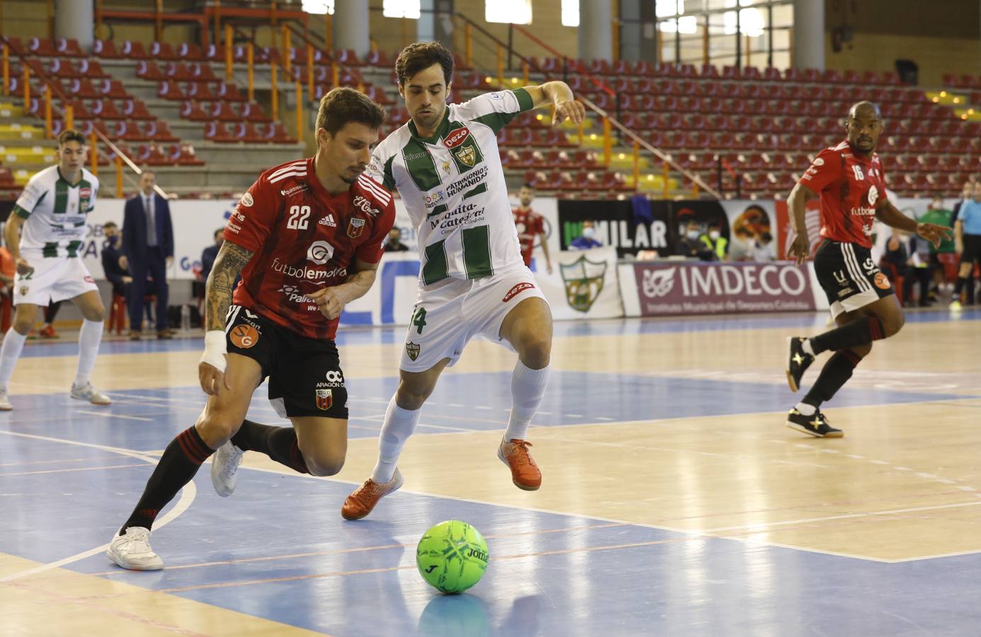 Las mejores imágenes del Córdoba Patrimonio-Fútbol Emotion Zaragoza