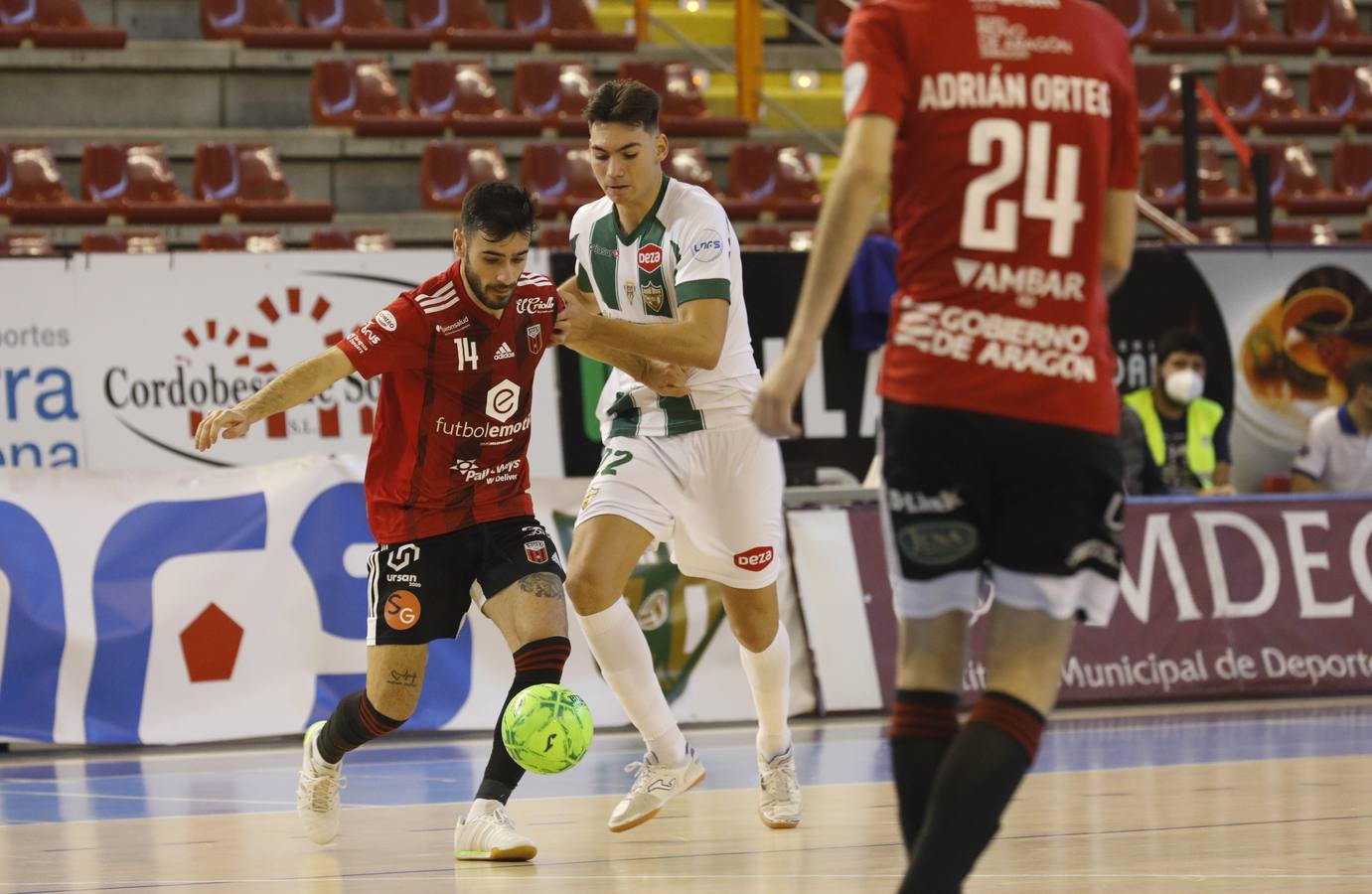 Las mejores imágenes del Córdoba Patrimonio-Fútbol Emotion Zaragoza