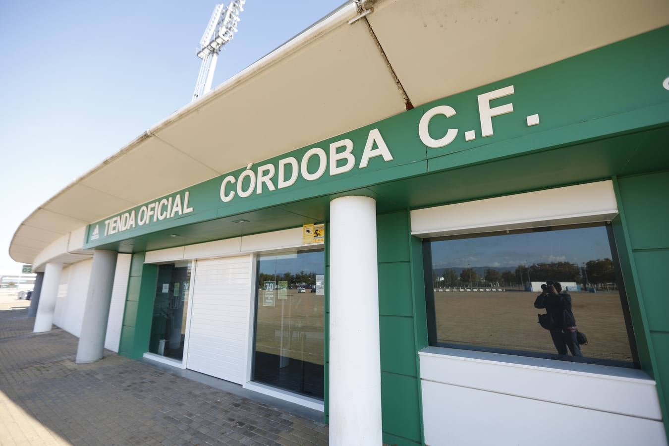 El primer partido del Córdoba CF a puerta cerrada, en imágenes