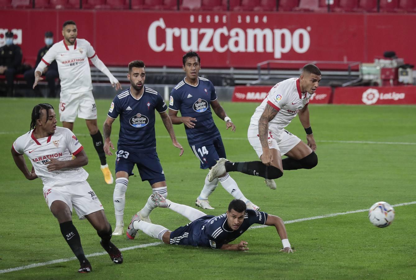 Las mejores imágenes del encuentro entre el Sevilla F.C. y el Celta de Vigo