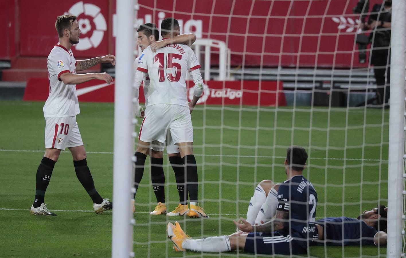 Las mejores imágenes del encuentro entre el Sevilla F.C. y el Celta de Vigo