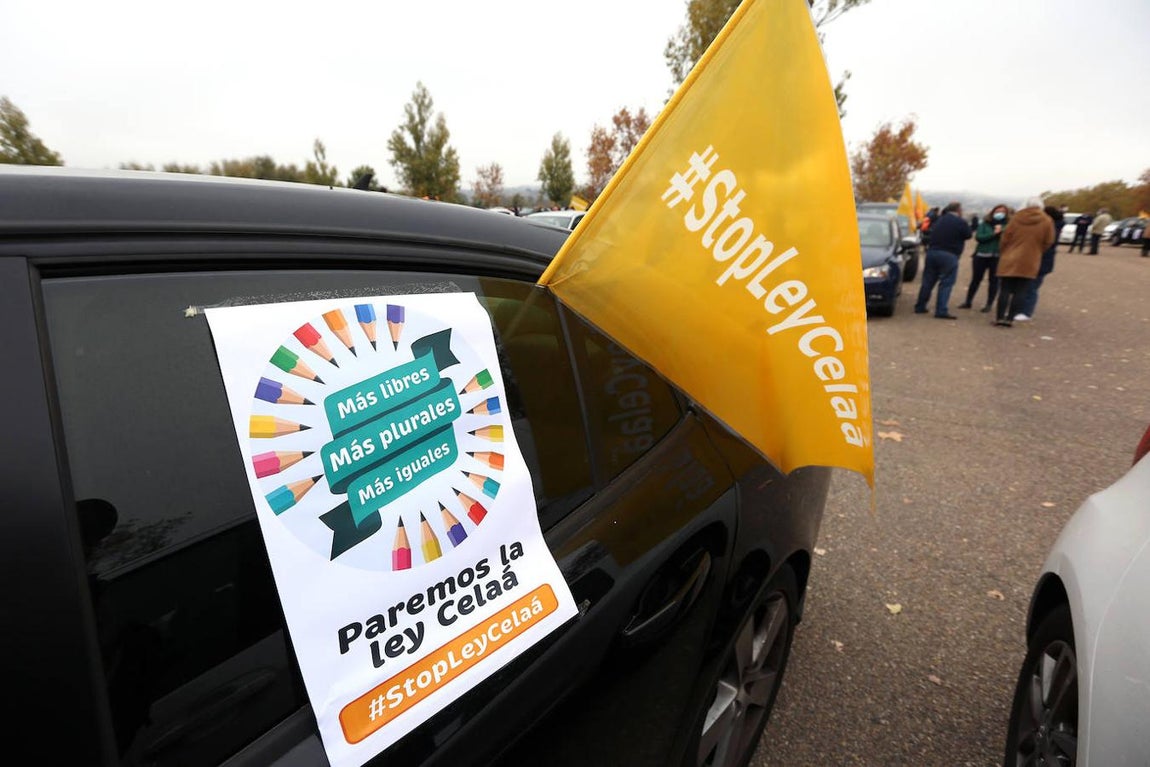 En imágenes: Toledo sale a calle contra la ley Celáa