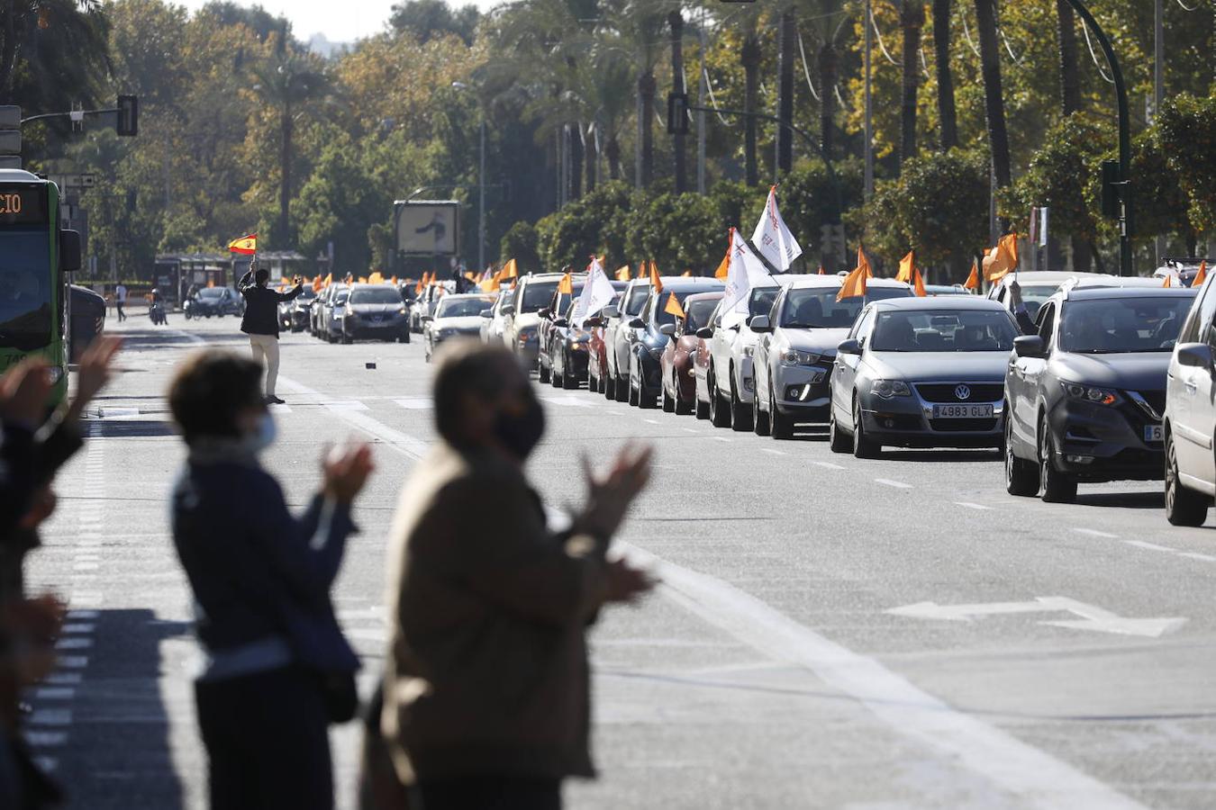 La protesta de la concertada contra la «Ley Celaá» en Córdoba, en imágenes