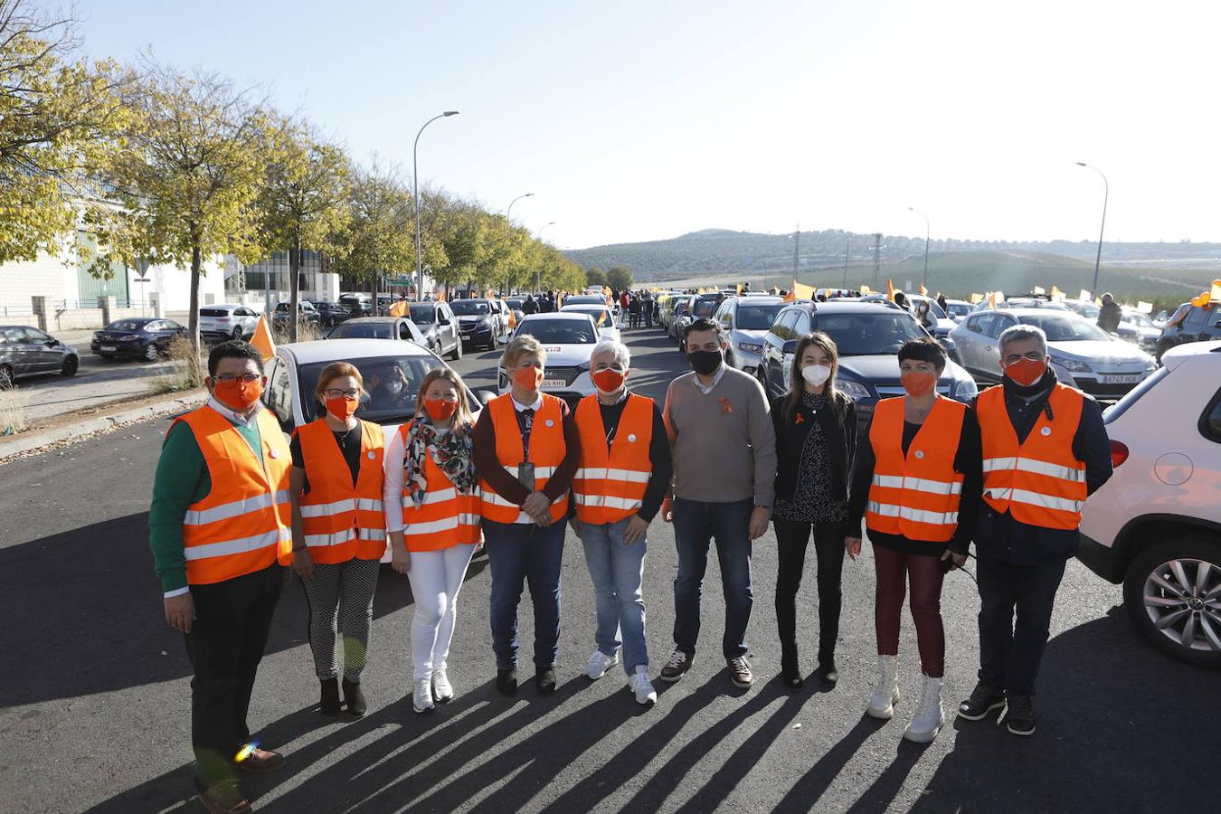 La protesta de la concertada contra la «Ley Celaá» en Córdoba, en imágenes