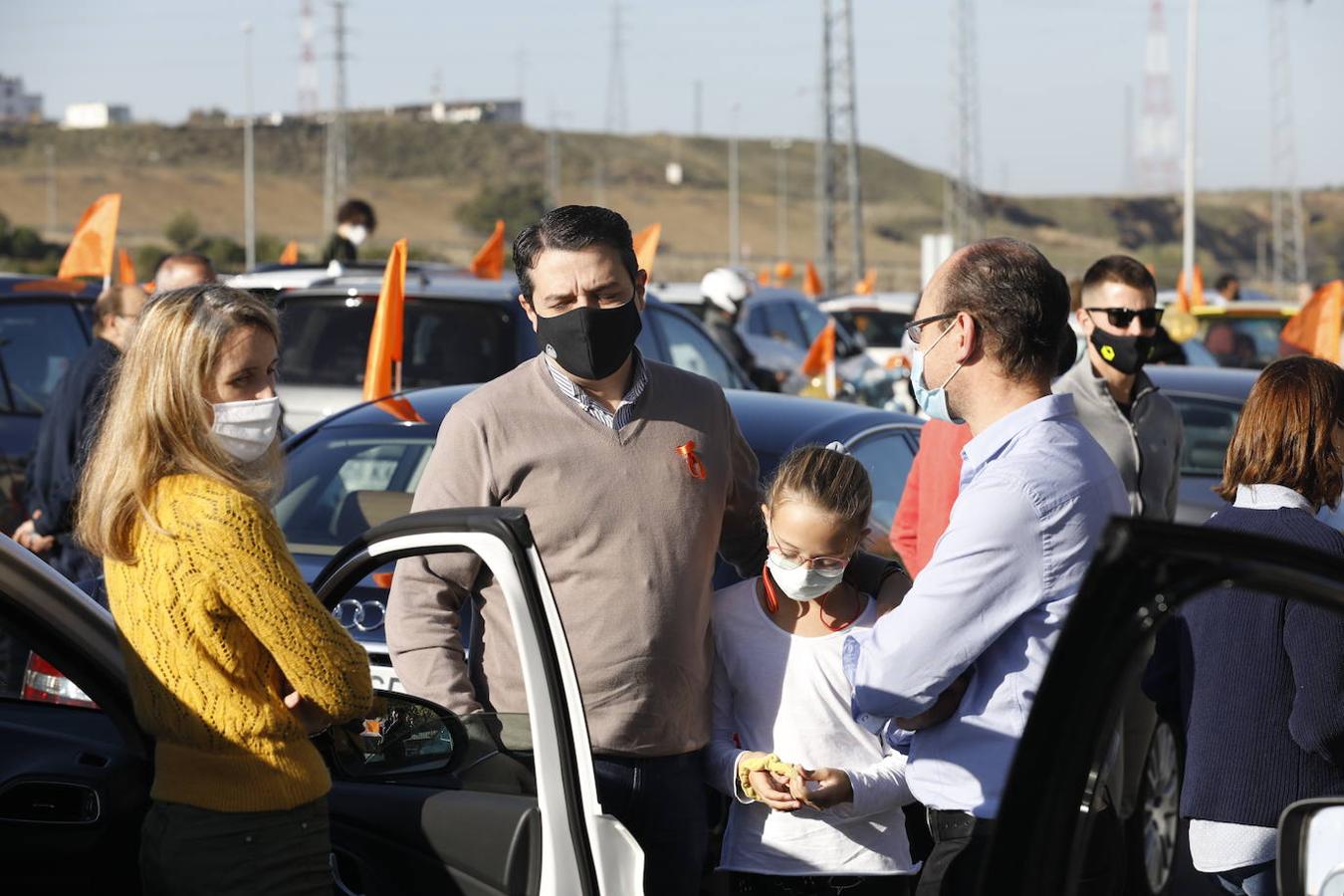 La protesta de la concertada contra la «Ley Celaá» en Córdoba, en imágenes