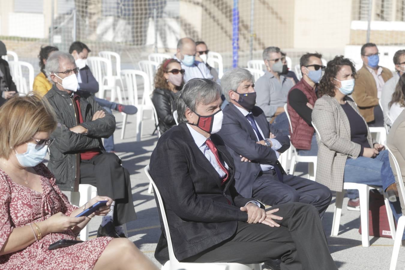 Las imágenes del homenaje al Padre Luis Castro