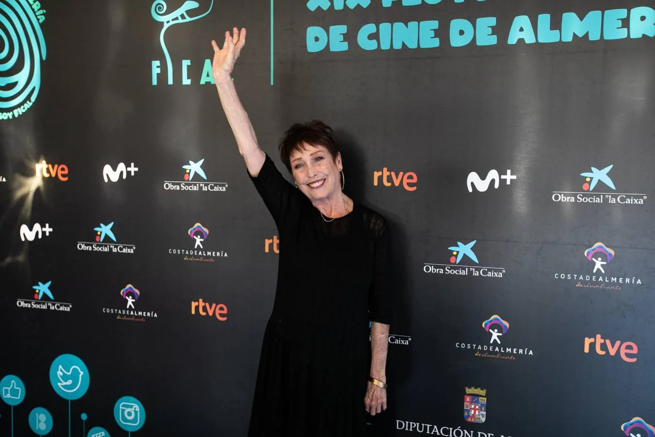 Grandes estrellas del cine español iluminan Almería en su festival