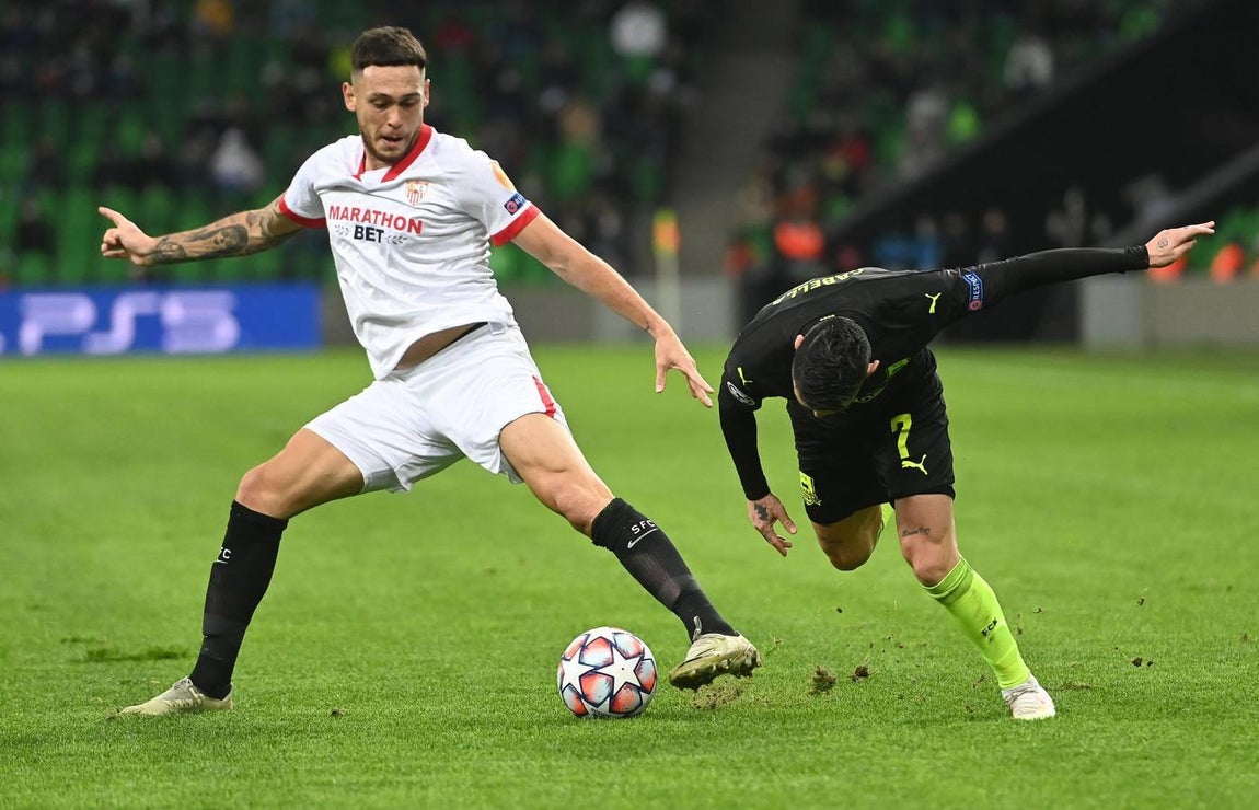 Las mejores imágenes del encuentro entre el Krasnodar y el Sevilla F.C.