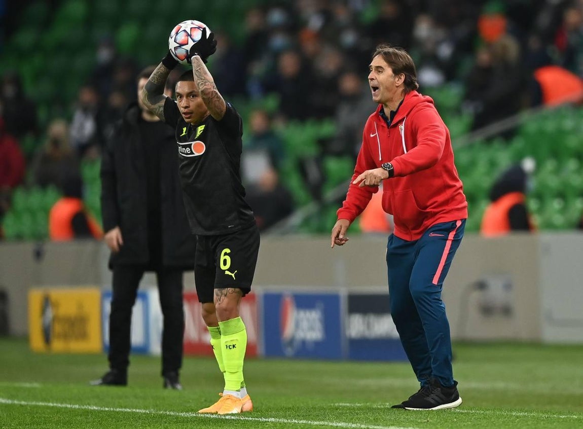 Las mejores imágenes del encuentro entre el Krasnodar y el Sevilla F.C.