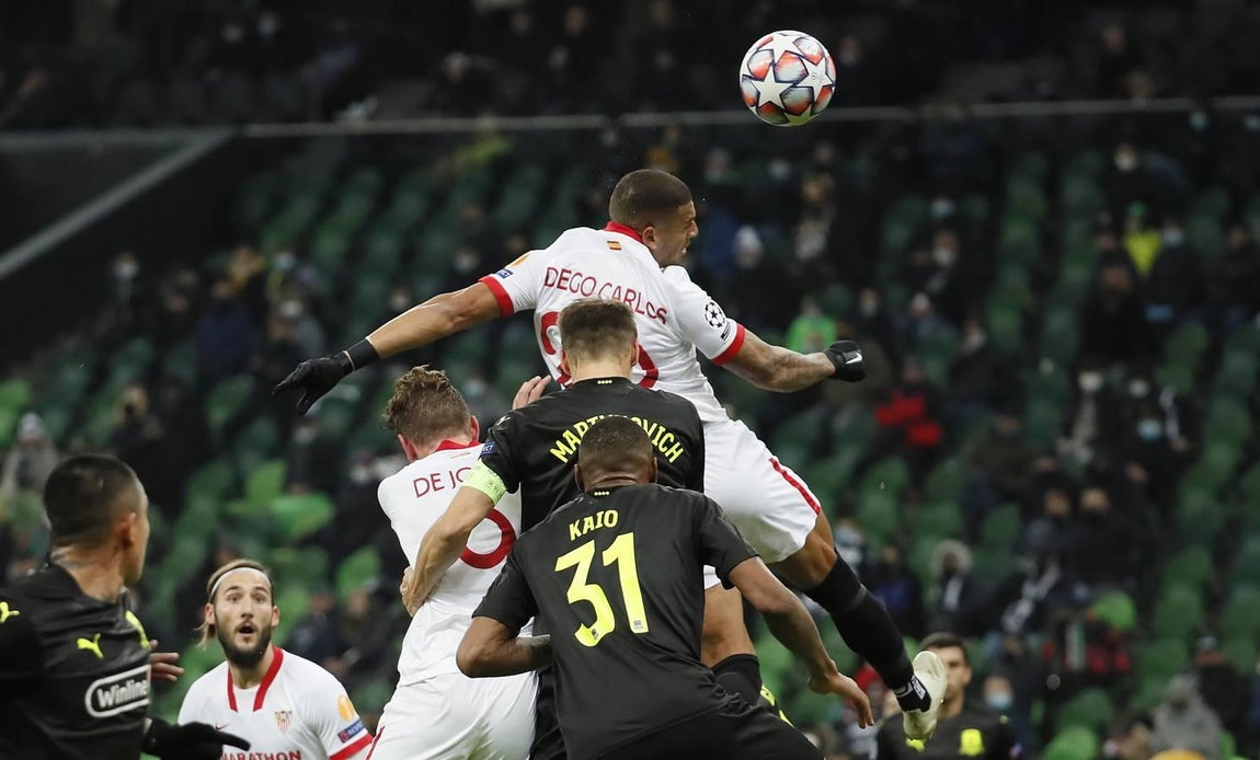 Las mejores imágenes del encuentro entre el Krasnodar y el Sevilla F.C.
