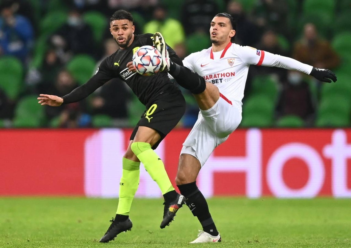 Las mejores imágenes del encuentro entre el Krasnodar y el Sevilla F.C.