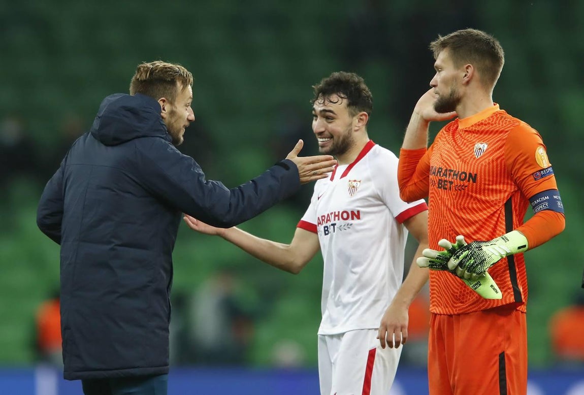 Las mejores imágenes del encuentro entre el Krasnodar y el Sevilla F.C.