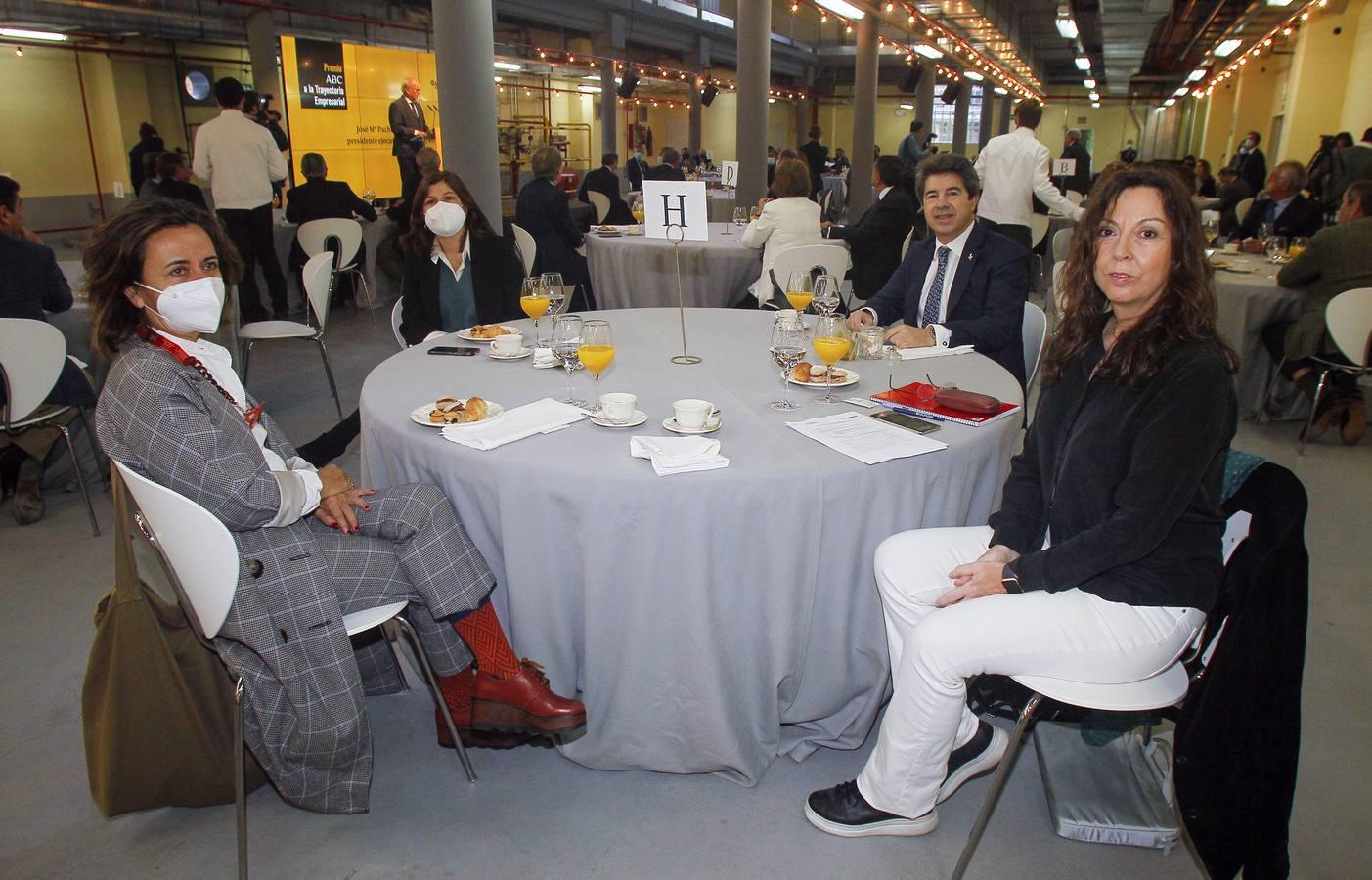 Fátima Rodríguez Angulo, Marta Parias, Juan José Silva y Encarna Freire