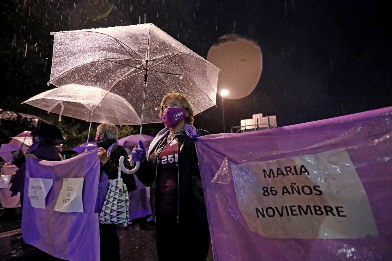 La marcha contra la violencia machista en Córdoba, en imágenes