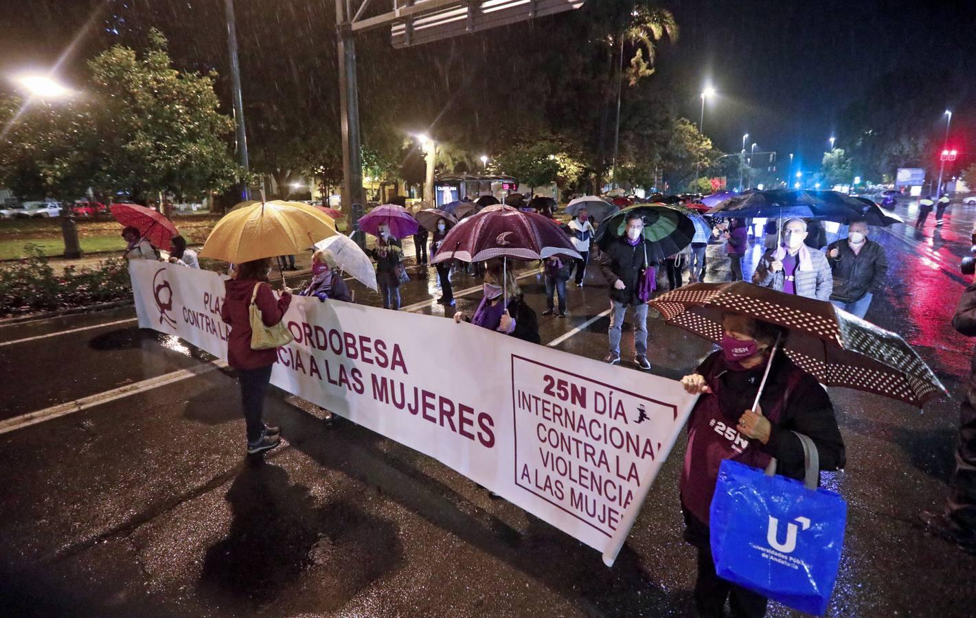 La marcha contra la violencia machista en Córdoba, en imágenes