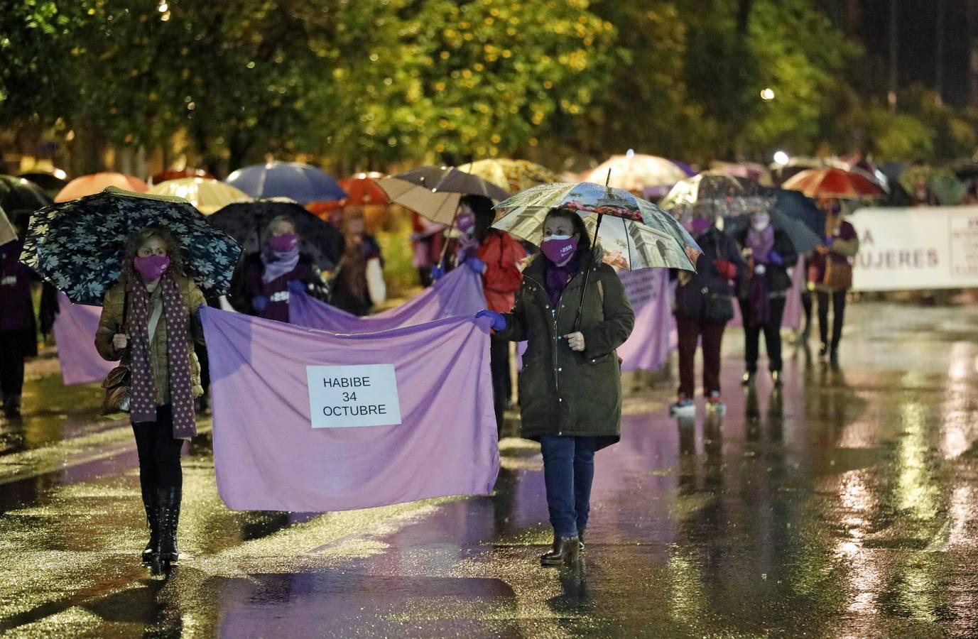 La marcha contra la violencia machista en Córdoba, en imágenes