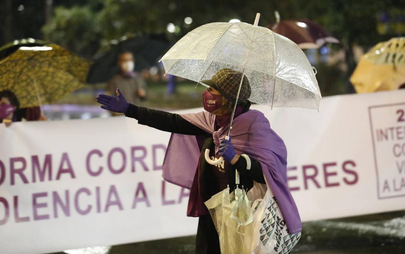 La marcha contra la violencia machista en Córdoba, en imágenes