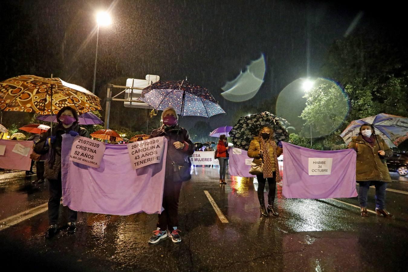 La marcha contra la violencia machista en Córdoba, en imágenes