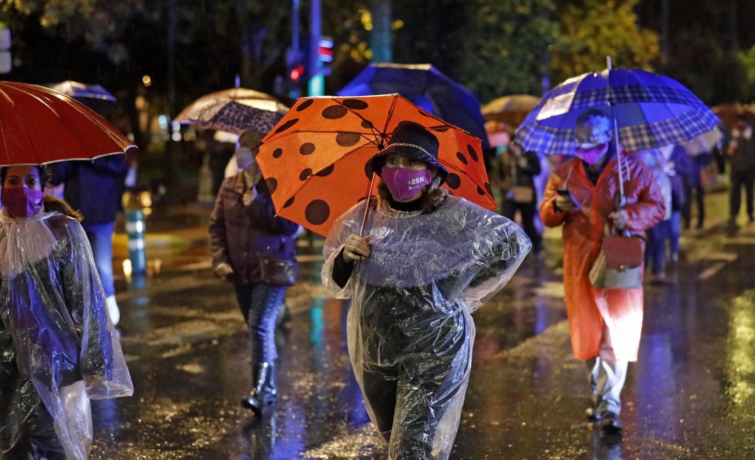 La marcha contra la violencia machista en Córdoba, en imágenes