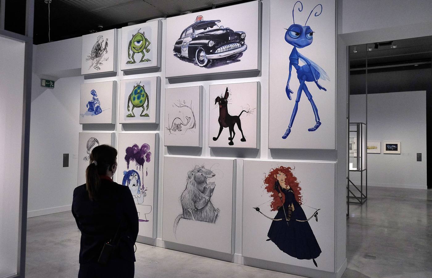 CaixaForum Sevilla muestra paso a paso cómo creó Pixar a Nemo y Buzz Lightyear