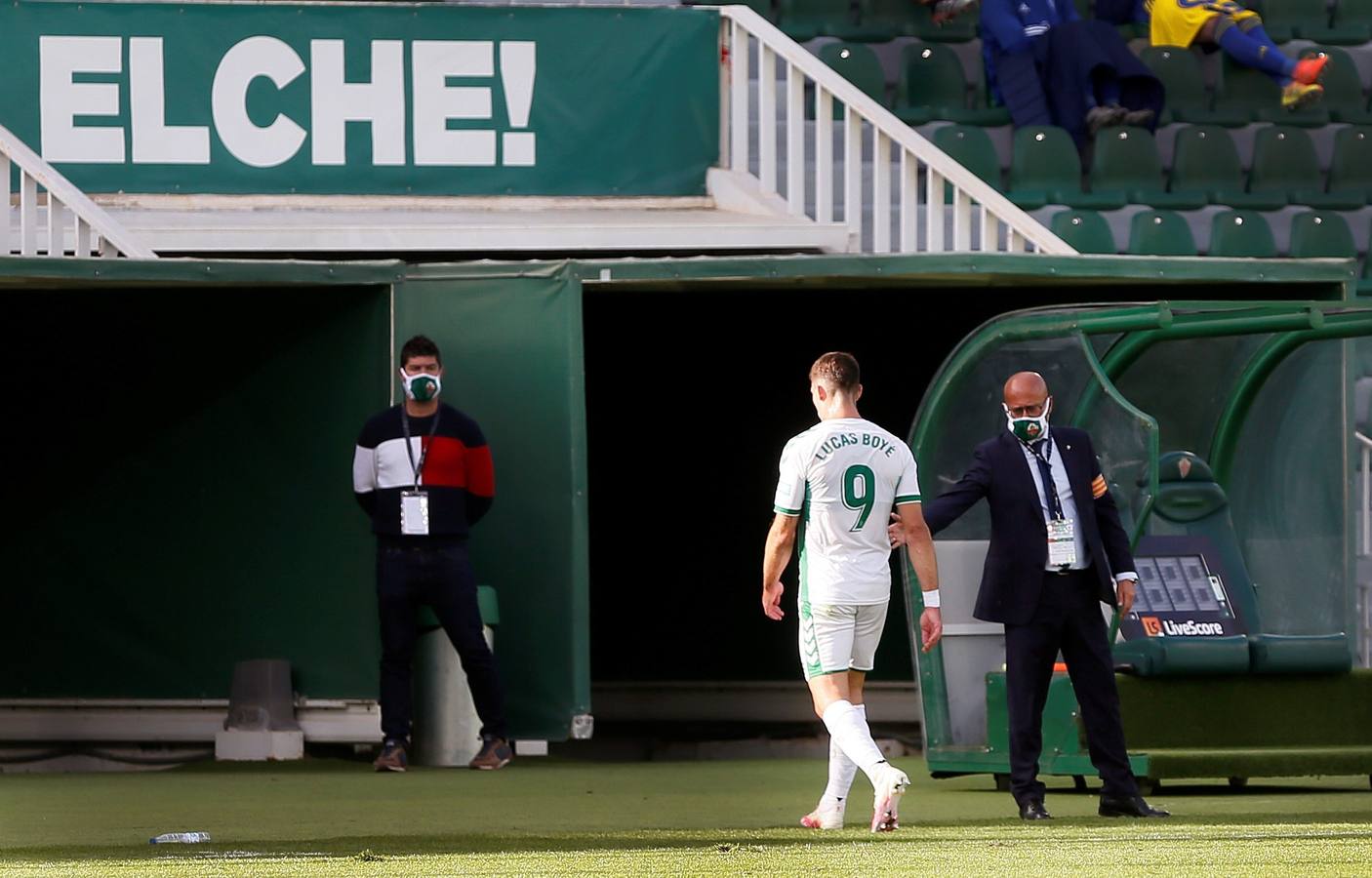 FOTOS: Las imágenes del Elche - Cádiz