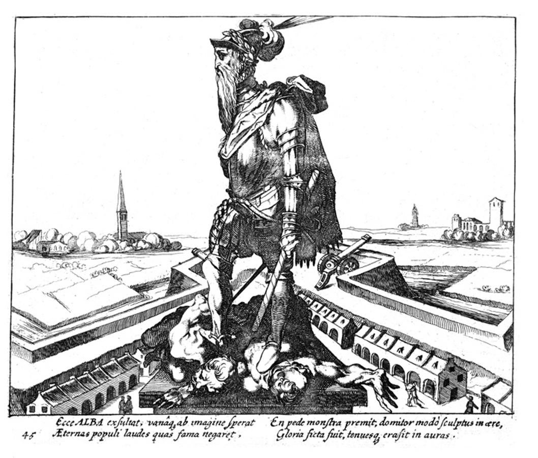 Desde principios del siglo XVI hasta la ﬁrma de la Paz de Westfalia en 1648 se desarrolló una batalla, aparentemente incruenta, en la que los contrarios a la Monarquía Hispánica acuñaron los más execrables estereotipos sobre los españoles, su cultura y sus gobernantes.. 