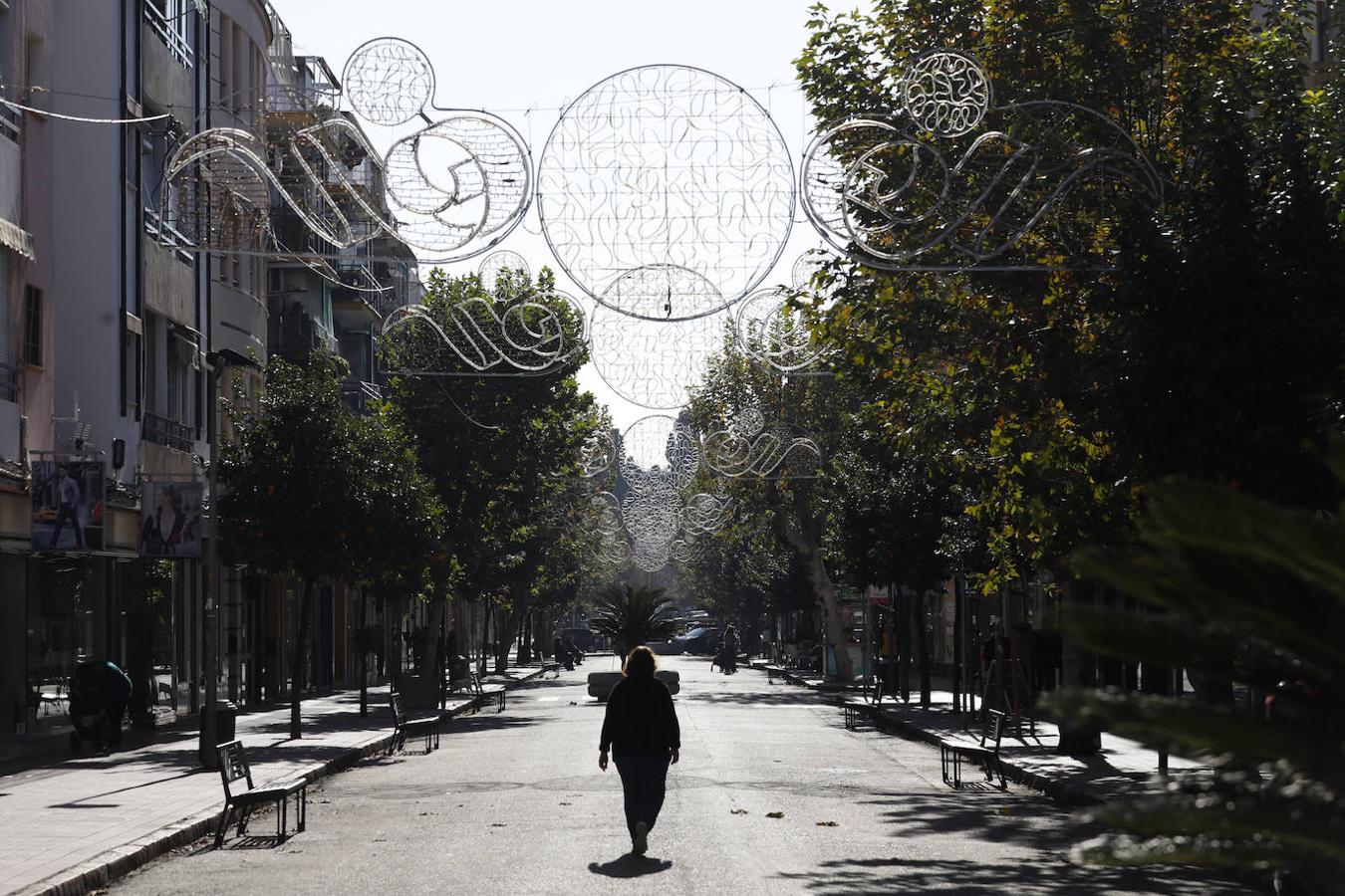 Las luces navideñas de Córdoba pueblan las calles más comerciales