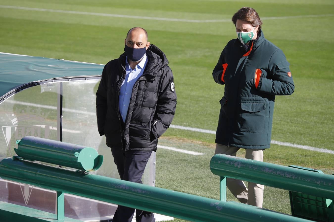 La primera jornada de Pablo Alfaro en el Córdoba CF, en imágenes